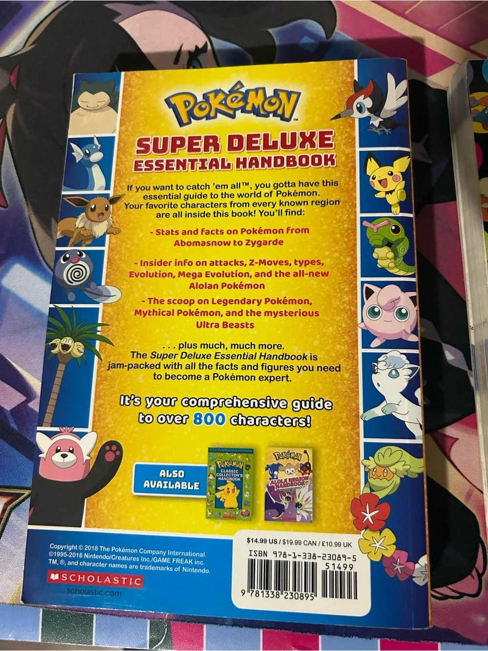 Scholastic Pokemon Deluxe Essential Handbooks & The Story Of Pokemon
